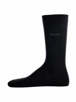 Neu 😍 Bekleidung BOSS Socken 2er Pack In Schwarz Günstig Kaufen 😍 -Boss Verkaufsgeschäft boss socken 2er pack in schwarz 3