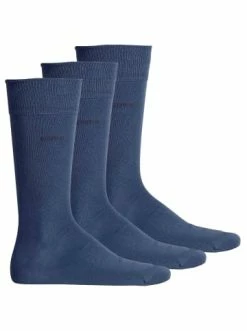 Großhandel 🥰 Bekleidung BOSS Socken 3er Pack In Blau Günstig Kaufen ✨
