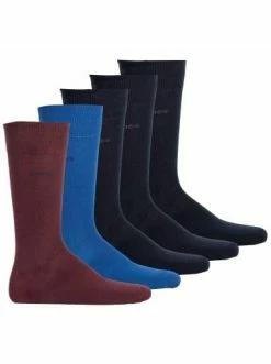 Coupon 👍 Bekleidung BOSS Socken 5er Pack In Marine/Blau/Rot Günstig Kaufen 🛒