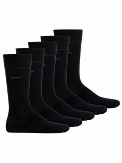 Angebote ✨ Bekleidung BOSS Socken 5er Pack In Schwarz Günstig Kaufen ✔️