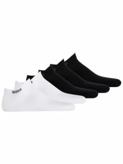 Schlussverkauf ❤️ Bekleidung BOSS Socken 5er Pack In Weiß/Schwarz Günstig Kaufen ✨