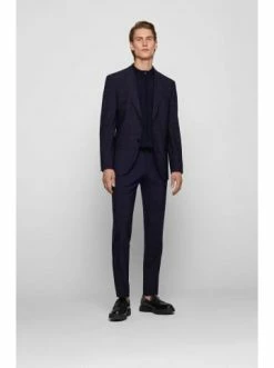 Besorgen 😍 Bekleidung BOSS Strickjacke 'Balonso' Dunkelblau (404) Günstig Kaufen 🔔 -Boss Verkaufsgeschäft boss strickjacke balonso dunkelblau 404 2