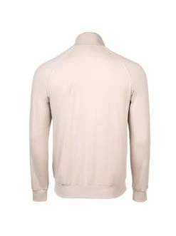 Billig 😀 Outdoor & Sport BOSS Sweatjacke In Beige Günstig Kaufen 🛒 -Boss Verkaufsgeschäft boss sweatjacke in beige 1