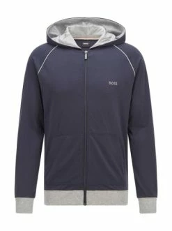 Bestpreis 😉 Outdoor & Sport BOSS Sweatjacke In Blau Günstig Kaufen 🥰