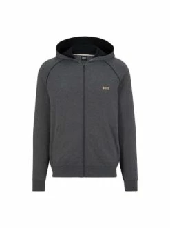 Am billigsten 👏 Outdoor & Sport BOSS Sweatjacke In Dunkelgrau Günstig Kaufen ✔️