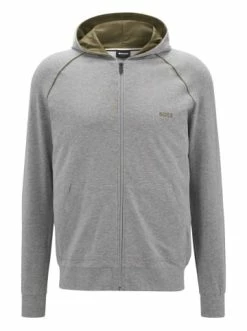 Bestpreis 💯 Outdoor & Sport BOSS Sweatjacke In Grau Günstig Kaufen 🌟