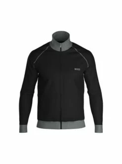 Bester Verkauf 🌟 Outdoor & Sport BOSS Sweatjacke In Schwarz/Grau Günstig Kaufen 💯