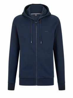 Auslauf 👏 Outdoor & Sport BOSS Sweatjacke 'Seeger' Dunkelblau (404) Günstig Kaufen ✔️