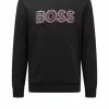 Bestpreis ✔️ Outdoor & Sport BOSS Sweatshirt 'Salbo' Schwarz (001) Günstig Kaufen 😍