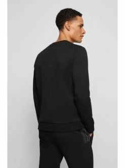 Bestpreis ✔️ Outdoor & Sport BOSS Sweatshirt 'Salbo' Schwarz (001) Günstig Kaufen 😍 -Boss Verkaufsgeschäft boss sweatshirt salbo schwarz 001 9