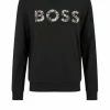 Bester Verkauf 🎁 Outdoor & Sport BOSS Sweatshirt 'Weboss' Schwarz (001) Günstig Kaufen ❤️
