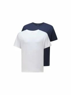 Schlussverkauf 🥰 Bekleidung BOSS T-Shirt 2er Pack In Blau Günstig Kaufen ⭐