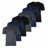 Bestpreis 🎁 Bekleidung BOSS T-Shirt 6er Pack In Blau/Grau/Schwarz Günstig Kaufen 🎁