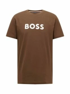 Schlussverkauf ⌛ Bekleidung BOSS T-Shirt In Braun Günstig Kaufen 👏