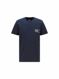 Top 10 🔥 Bekleidung BOSS T-Shirt In Dunkelblau Günstig Kaufen 😀