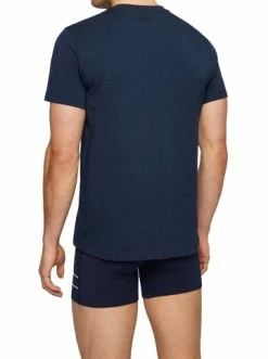 Aktion 🧨 Bekleidung BOSS T-Shirt In Dunkelblau Günstig Kaufen 😉 -Boss Verkaufsgeschäft boss t shirt in dunkelblau 4