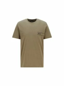 Coupon ✨ Bekleidung BOSS T-Shirt In Dunkelgrün Günstig Kaufen ⌛