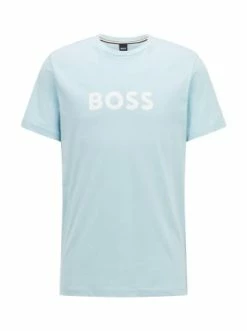 Schlussverkauf ✔️ Bekleidung BOSS T-Shirt In Hellblau Günstig Kaufen 🤩