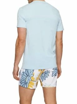 Schlussverkauf ✔️ Bekleidung BOSS T-Shirt In Hellblau Günstig Kaufen 🤩 -Boss Verkaufsgeschäft boss t shirt in hellblau 4