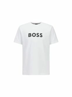 Beste Bewertungen von 💯 Bekleidung BOSS T-Shirt In Weiß Günstig Kaufen 🤩