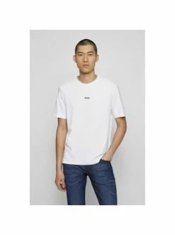 Billig 💯 Bekleidung BOSS T-Shirt TChup In Weiß Günstig Kaufen ⌛ -Boss Verkaufsgeschäft boss t shirt tchup in weiss 3