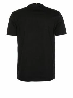Auslauf 🥰 Bekleidung BOSS T-Shirt 'Tessler' Schwarz (001) Günstig Kaufen ⭐ -Boss Verkaufsgeschäft boss t shirt tessler schwarz 001 5