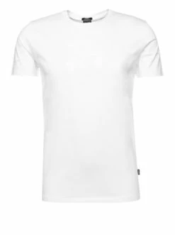 Coupon ✨ Bekleidung BOSS T-Shirt 'Tessler' Weiß (100) Günstig Kaufen 🎉