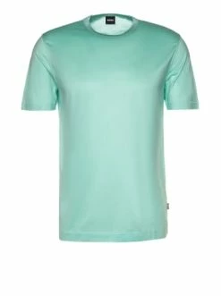 Angebote 😉 Bekleidung BOSS T-Shirt 'Thompson' Grün (338) Günstig Kaufen 🤩