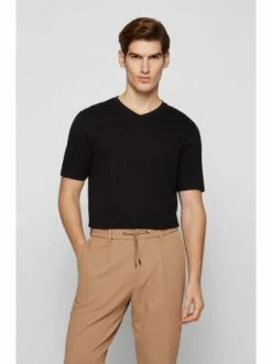 Bestes Angebot 💯 Bekleidung BOSS T-Shirt 'Tilson' Schwarz (001) Günstig Kaufen 🔔 -Boss Verkaufsgeschäft boss t shirt tilson schwarz 001 3