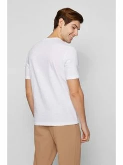 Billig ✨ Bekleidung BOSS T-Shirt 'Tilson' Weiß (100) Günstig Kaufen 🛒 -Boss Verkaufsgeschäft boss t shirt tilson weiss 100 2