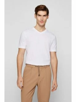 Billig ✨ Bekleidung BOSS T-Shirt 'Tilson' Weiß (100) Günstig Kaufen 🛒 -Boss Verkaufsgeschäft boss t shirt tilson weiss 100 3