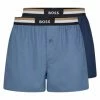 Neu ✔️ Bekleidung BOSS Web-Boxershorts 2er Pack In Blau Günstig Kaufen 😀