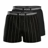 Schlussverkauf 💯 Bekleidung BOSS Web-Boxershorts 2er Pack In Schwarz Günstig Kaufen 😀