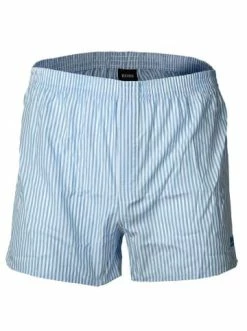 Rabatt 😉 Bekleidung BOSS Web-Boxershorts 2er Pack In Weiß/Blau Günstig Kaufen 😍