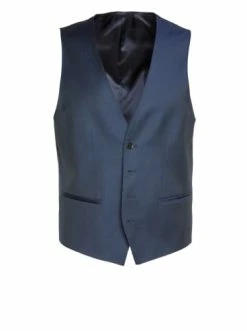 Coupon 🥰 Bekleidung BOSS Weste 'Huge6' Dunkelblau (402) Günstig Kaufen 👏