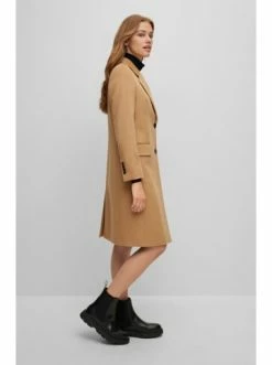 Coupon 🔔 Bekleidung BOSS Wollmantel 'Catara' Beige (260) Günstig Kaufen 😉 -Boss Verkaufsgeschäft boss wollmantel catara beige 260 2