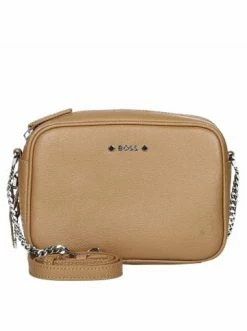 Bestes Angebot 🧨 Geschenke Für Damen BOSS 👩 Women's Cindy - Umhängetasche 20 Cm In Medium Beige Günstig Kaufen 🎁