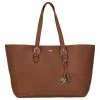 Auslauf 😀 Accessoires BOSS 👩 Women's Scarlet - Shopper Leder 48 Cm In Open Brown Günstig Kaufen 🌟