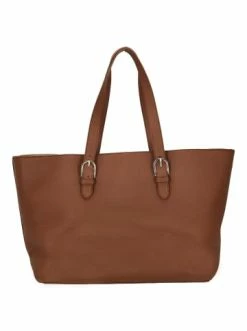 Auslauf 😀 Accessoires BOSS 👩 Women's Scarlet - Shopper Leder 48 Cm In Open Brown Günstig Kaufen 🌟 -Boss Verkaufsgeschäft boss womens scarlet shopper leder 48 cm in open brown 4