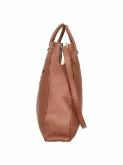 Aktion 👍 Accessoires BOSS 👩 Women's Sophie - Shopper Leder 39 Cm In Open Brown Günstig Kaufen 😍 -Boss Verkaufsgeschäft boss womens sophie shopper leder 39 cm in open brown 2